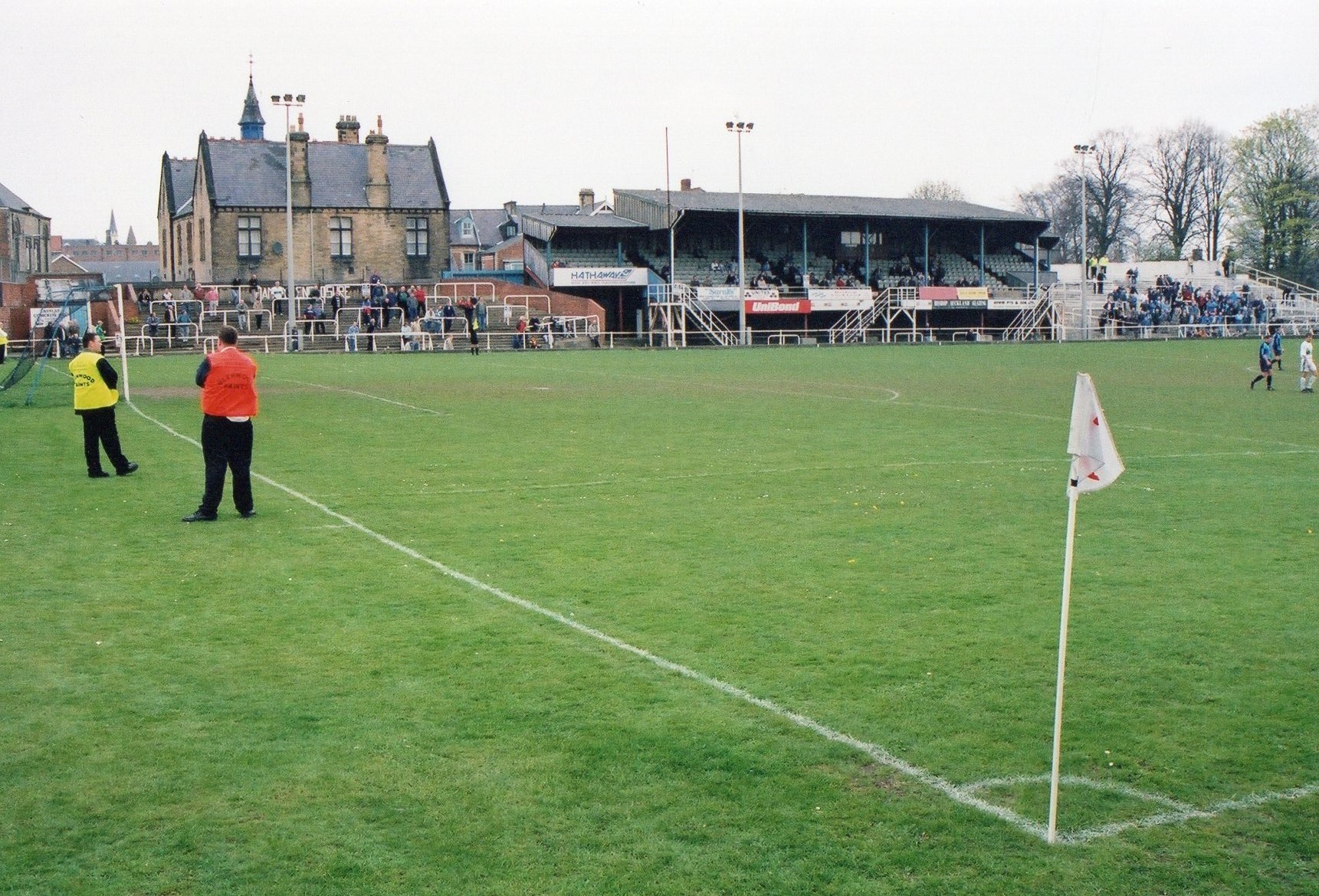 <h2>Bishop Auckland Football Club, Kingsway</h2><p class='caption'>Dick Longstaff</p>